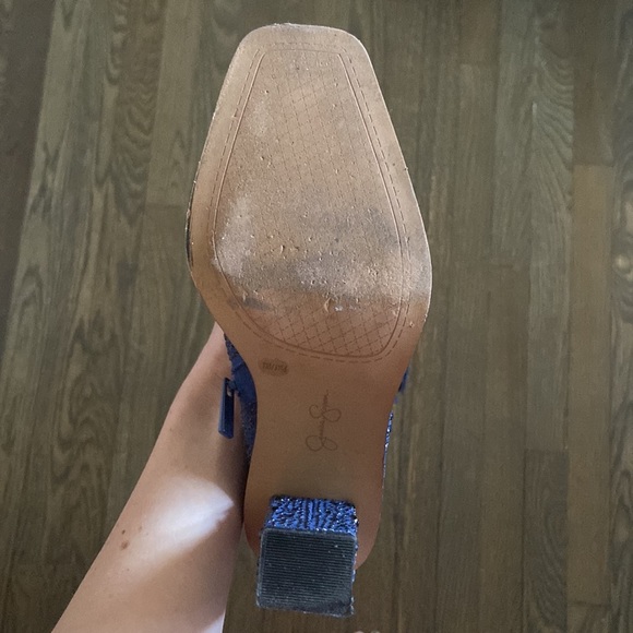 Navy blue Astire Cowboy boots Jessica Simpson - Picture 3 of 5